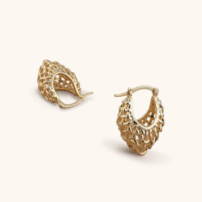 Harbor Hoops Earrings - 18K Gold Plated - Jewelry de Corner