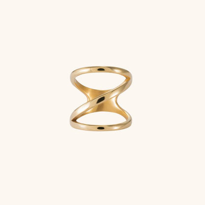 Ladder Ring - 18K Gold Plated - Jewelry de Corner