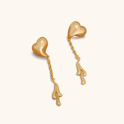 Love Lingers Studs Earrings - 18K Gold Plated - Jewelry de Corner