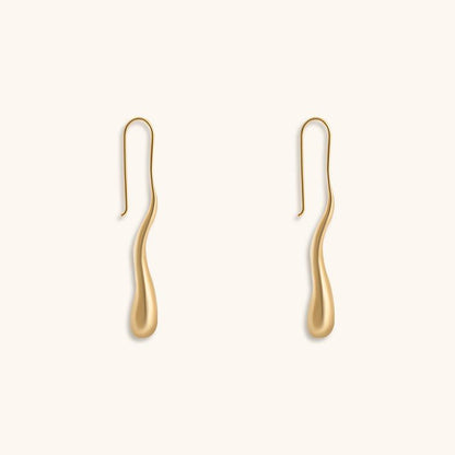 Night Monologue Studs Earrings - 18K Gold Plated - Jewelry de Corner