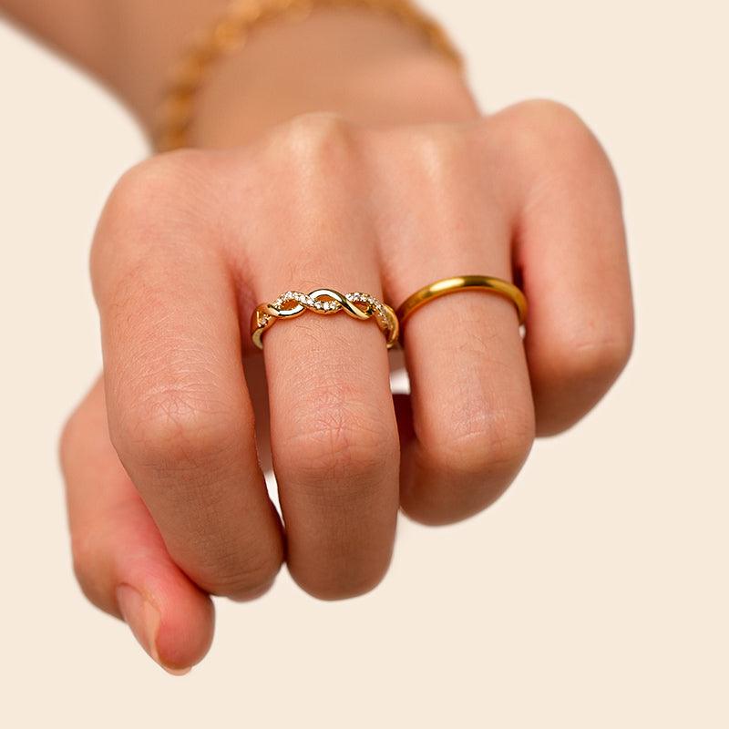 Olive Wreath Ring - 18K Gold Plated - Jewelry de Corner