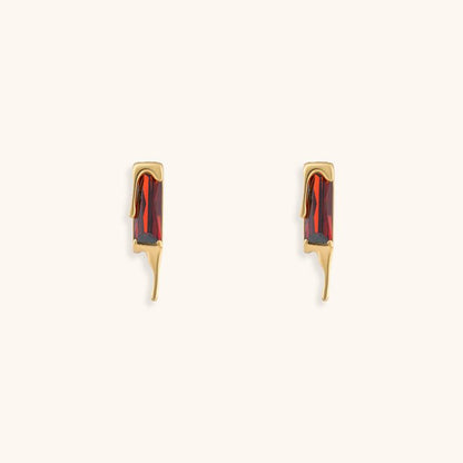 Paradise Lost Drop Earrings - 18K Gold Plated - Jewelry de Corner