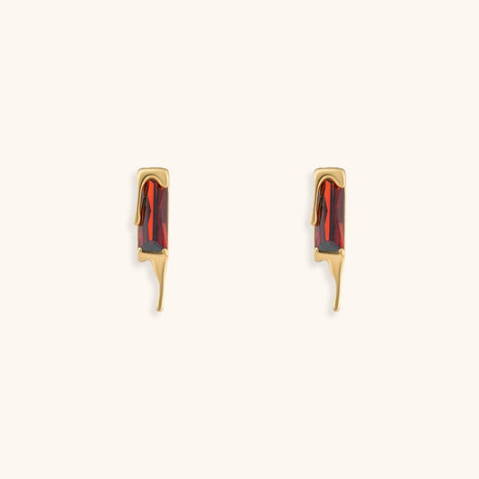 Paradise Lost Drop Earrings - 18K Gold Plated - Jewelry de Corner