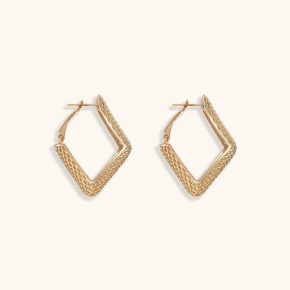 Paris Rainy Night Drop Earrings - 18K Gold Plated - Jewelry de Corner