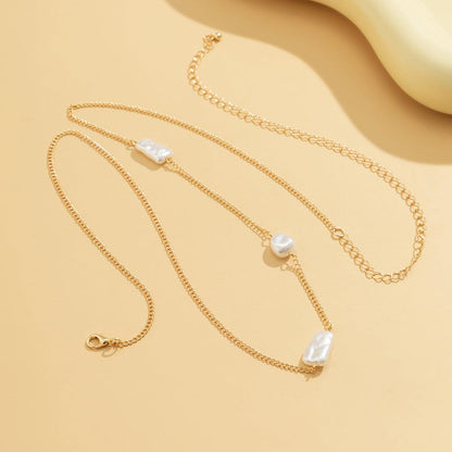 Pearl Ball Chain Body Chain - Jewelry de Corner