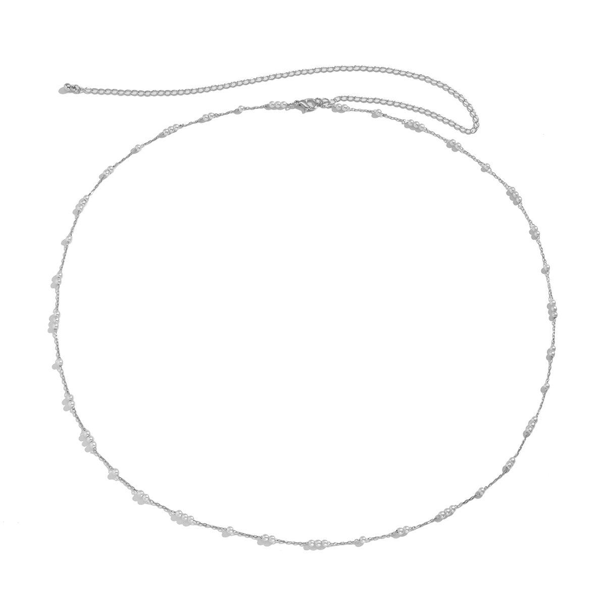 Pearl Ball Chain Body Chain - Jewelry de Corner