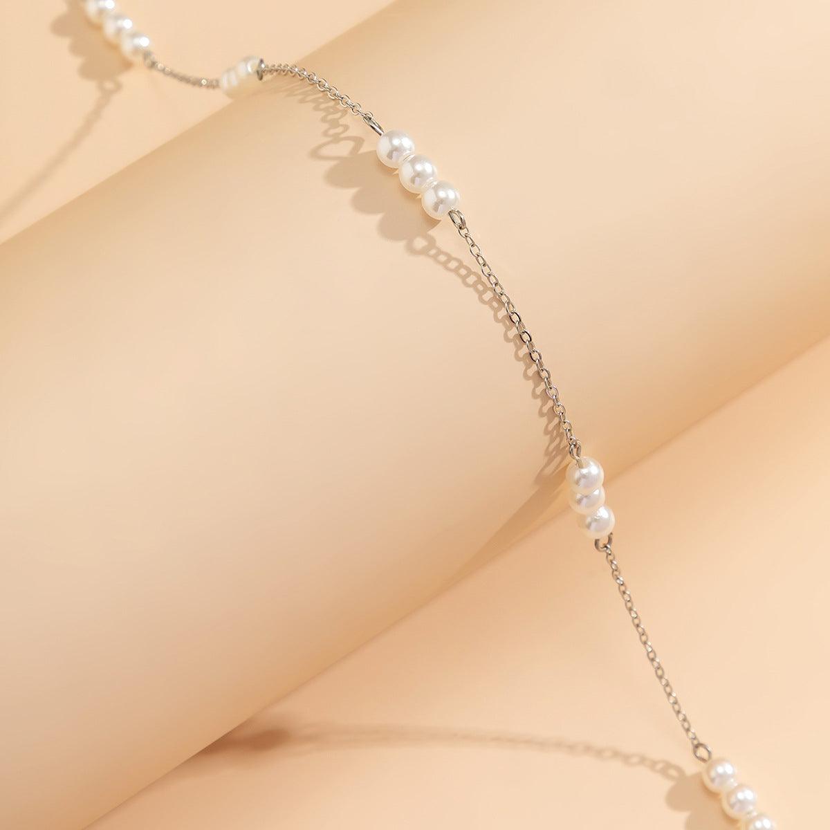 Pearl Ball Chain Body Chain - Jewelry de Corner
