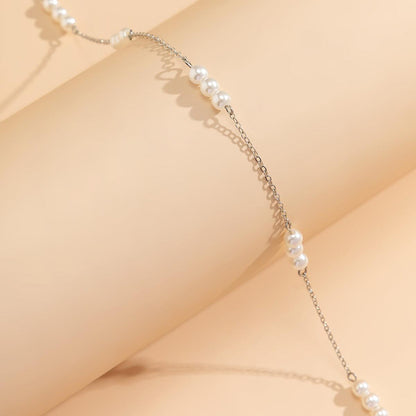 Pearl Ball Chain Body Chain - Jewelry de Corner