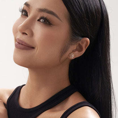 Shining Fireworks Drop Earrings - 18K Gold Plated - Jewelry de Corner