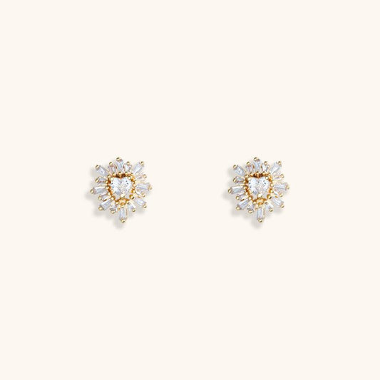 Shining Fireworks Drop Earrings - 18K Gold Plated - Jewelry de Corner