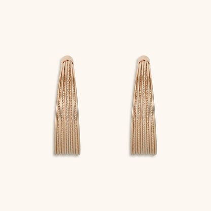 Shiva's Hoops Earrings - 18K Gold Plated - Jewelry de Corner