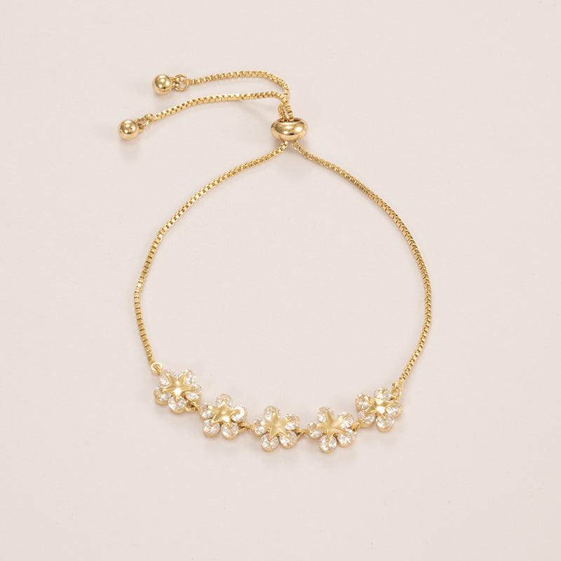 Spring Garden Bracelet - 18K Gold Plated - Jewelry de Corner