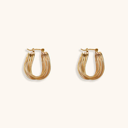 Twisted Ring - 18K Gold Plated - Jewelry de Corner
