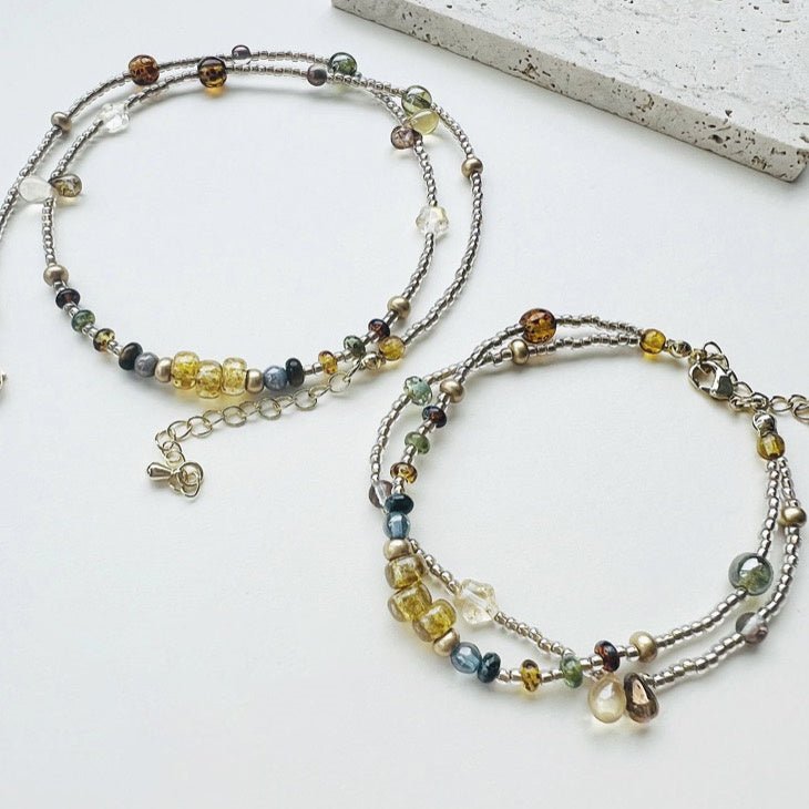 Vintage Czech Bead Necklace Classic - Jewelry de Corner