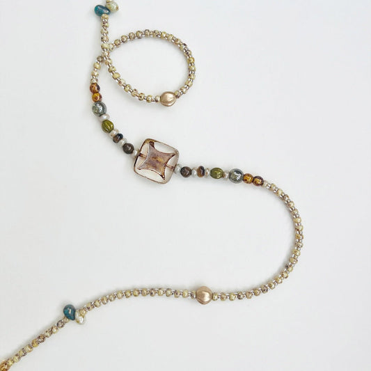 Vintage Exquisite Czech Bead Handmade Necklace - Jewelry de Corner