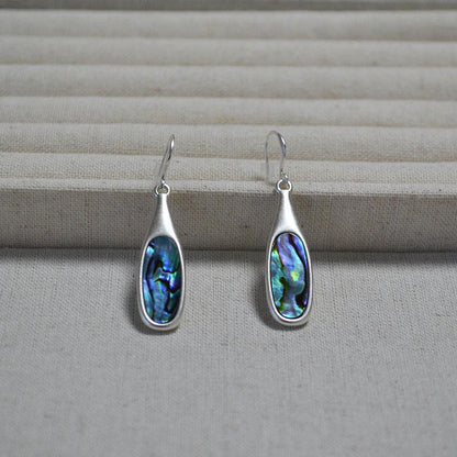 Vintage Silver Inlaid Colorful Earrings - Jewelry de Corner
