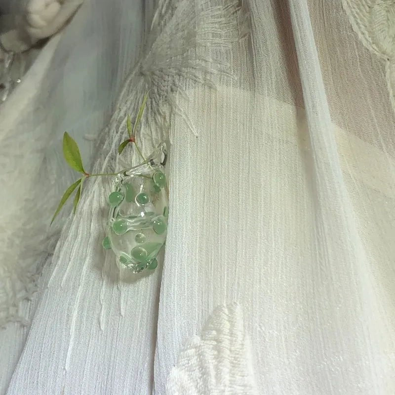 Vitality Transparent Glass Container Can Be Used For Flower Brooches - Jewelry de Corner