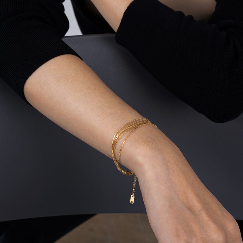Waltz Bracelet - 18K Gold Plated - Jewelry de Corner