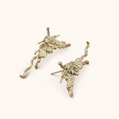 Whisper of Elves Studs Earrings - 18K Gold Plated - Jewelry de Corner