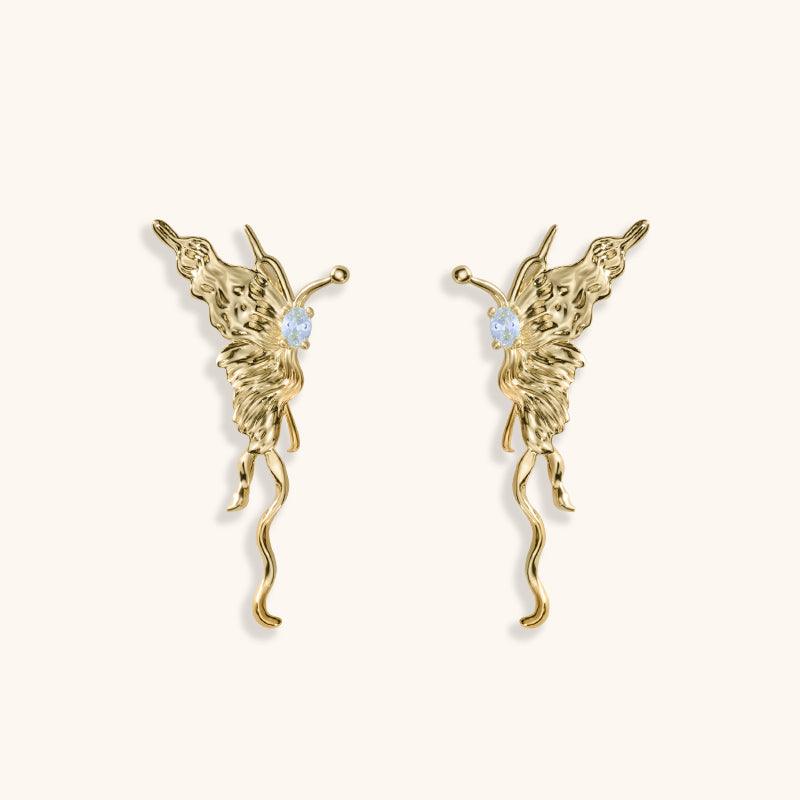 Whisper of Elves Studs Earrings - 18K Gold Plated - Jewelry de Corner