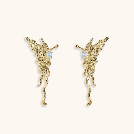 Whisper of Elves Studs Earrings - 18K Gold Plated - Jewelry de Corner